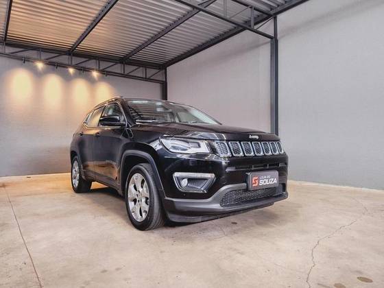 JEEP COMPASS 2.0 16V FLEX LONGITUDE AUTOMÁTICO JEEP COMPASS 2.0 16V FLEX LONGITUDE AUTOMÁTICO